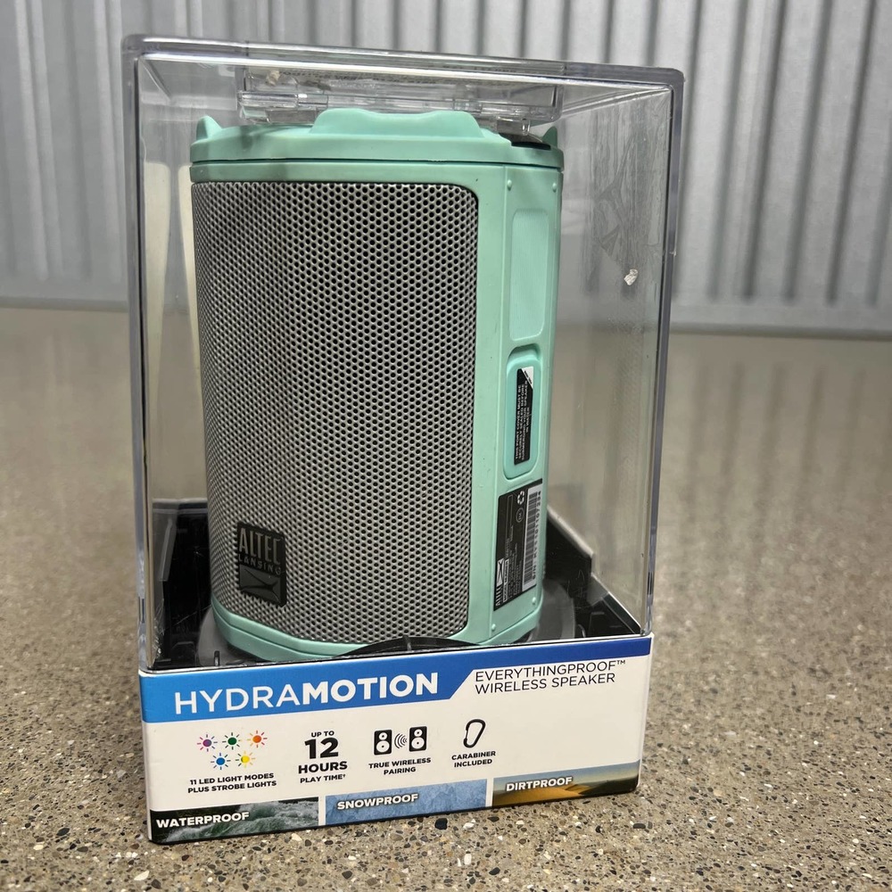 hydramotion altec lansing bluetooth speaker
